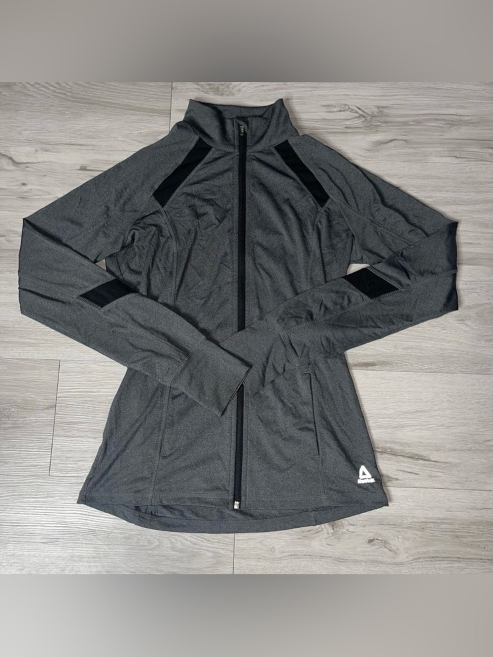 Reebok Jacket S Full Zip Athletic Sport Activewear Loungewear Athleisure Gym